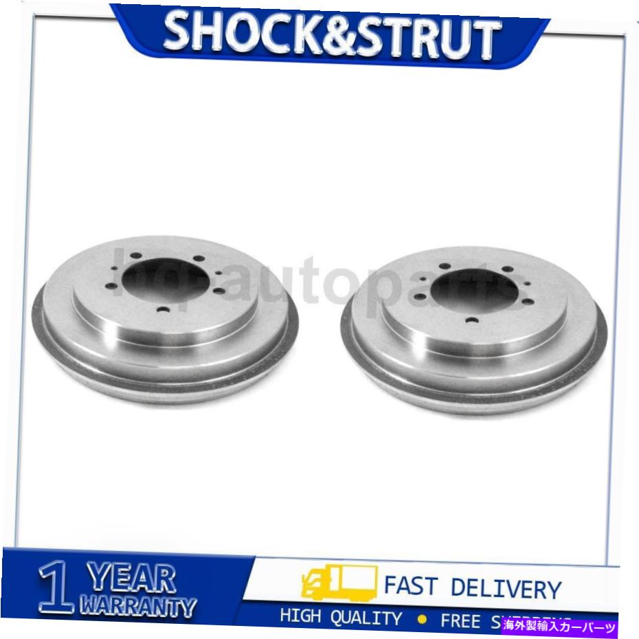Brake Drum 2003年から2004年の三菱アウトランダー2xリアデュラゴブレーキドラム For 2003~2004 Mitsubishi Outlander 2x Rear DuraGo Brake Drum