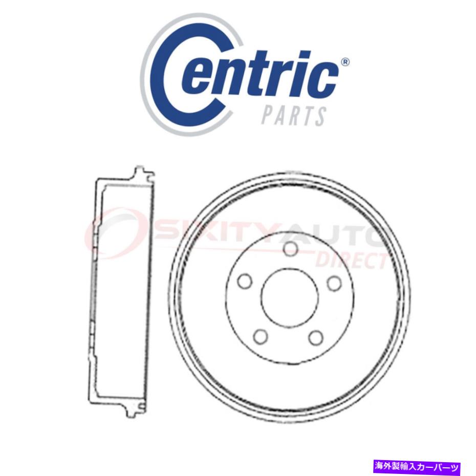 Brake Drum 2008-2011の中心ブレーキドラムマツダトリビュート2.3L 2.5L 3.0L L4 V6 -FL Centric Brake Drum for 2008-2011 Mazda Tribute 2.3L 2.5L 3.0L L4 V6 - fl