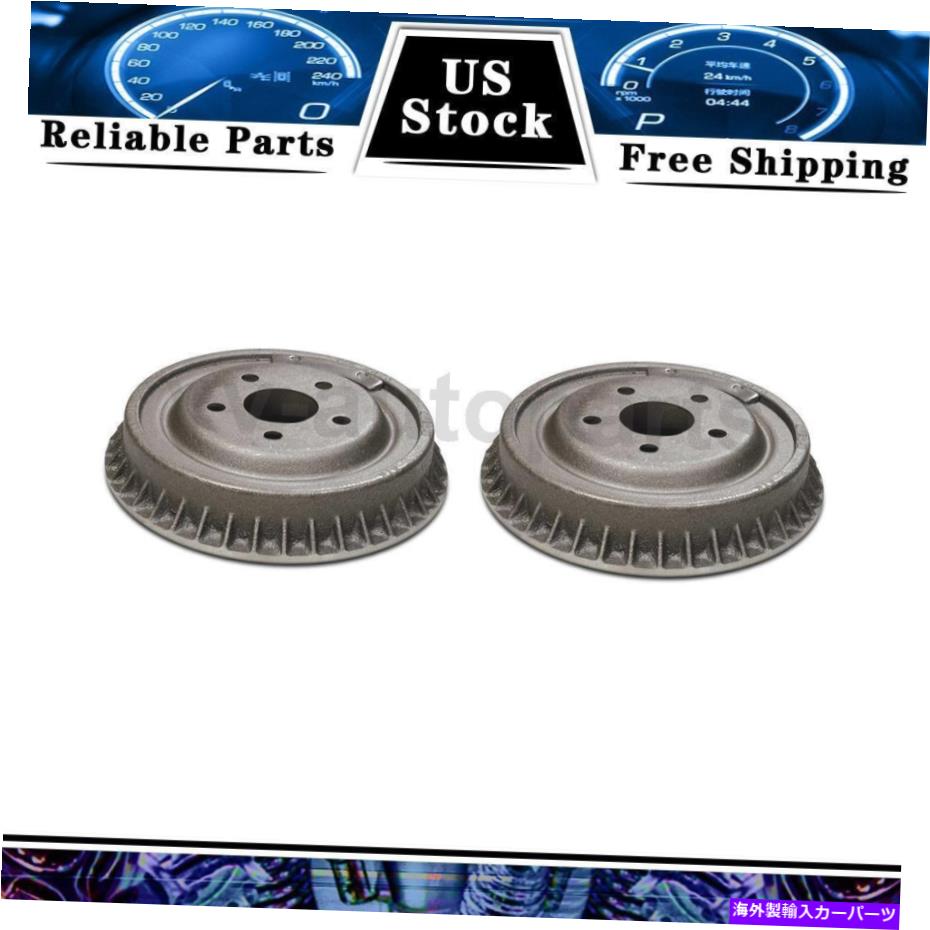 Brake Drum 2009年から2009年のトヨタプリウスのリアブレーキドラムC-TEK 2PCS Rear Brake Drum C-Tek 2PCS For 2009-2009 Toyota Prius