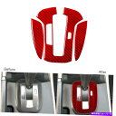 trim panel 3PCSレッドカーボンファイバー自動ギアシフトパネルホンダアコード08-2012のトリム 3Pcs Red Carbon Fiber Au...