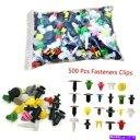 trim panel 500 xミックスカーパネルトリムバンパーフェンダークリップファスナーリベットリテーナープッシュピン 500 x Mixed Car Pa...