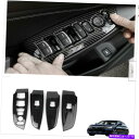 trim panel ホンダアコード2018-2021のカーボンファイバーインテリアウィンドウスイッチパネルカバートリム Carbon Fiber Interior Window Switch Panel Cover Trim For Honda Accord 2018-2021