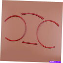 trim panel 三菱ランサーEVO X 2008-2015にフィットするレッドカーインテリアインストルメントパネルトリム Red Car Interior...
