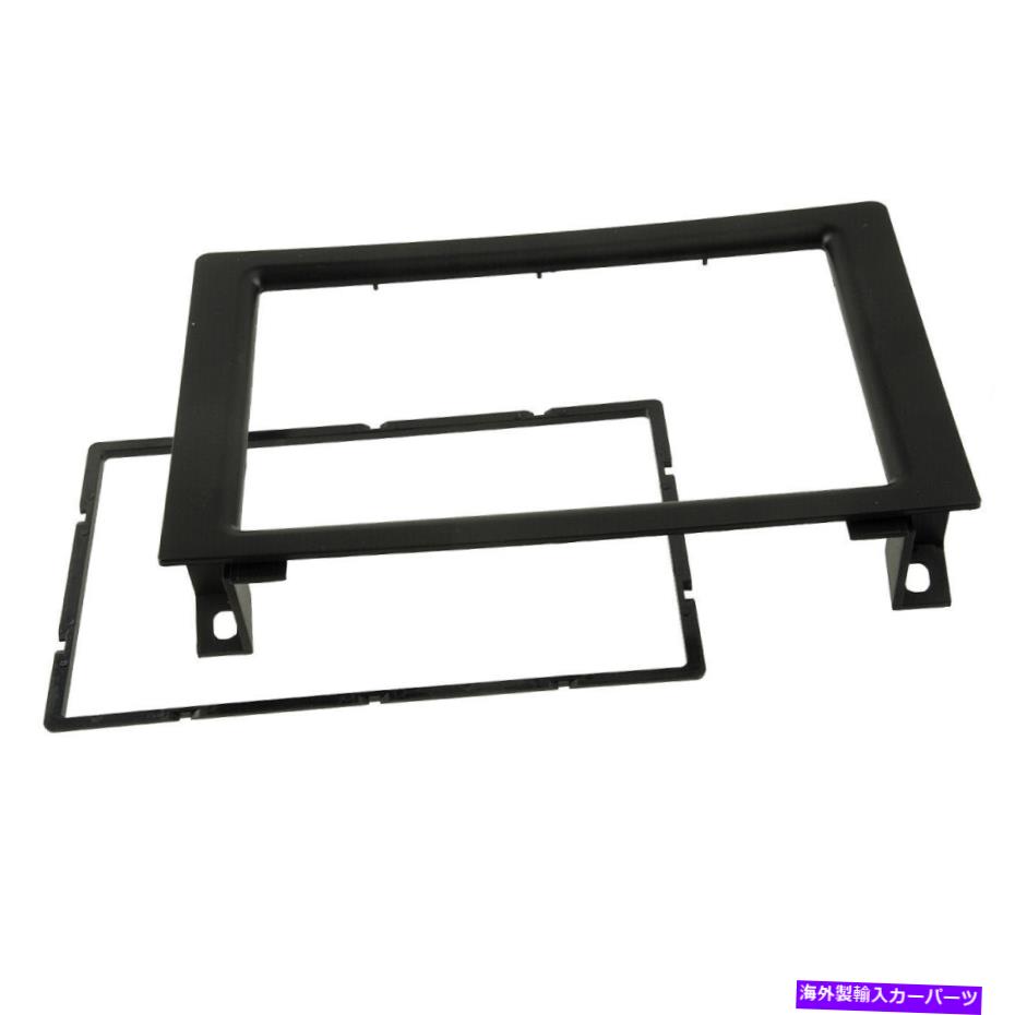 trim panel カーステレオラジオフェイシアダッシュパネル2 dinフレームトリムサーブ9-3 2007-11使用 Car Stereo Radio Fascia Dash Panel 2 Din Frame Trim Fit For SAAB 9-3 2007-11 use