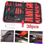 trim panel 38 PCSカートリム除去ツールセットラジオハンドプライパネルドアインテリアクリップメタル 38 Pcs Car Trim Removal Tool Set Radio Hand Pry Panel Door Interior Clip Metal