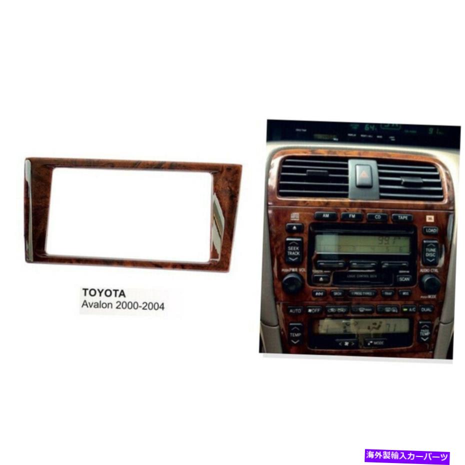 trim panel トヨタアバロン2ディンダッシュキットトリムインストールパネルフレームのラジオフェイシア Radio Fascia For Toyota-Avalon 2 Din Dash Kit Trim Installation Panel Frame