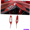 trim panel マツダMX-5 16-20タイプAのレッドカーボンファイバーウィンドウリフトスイッチパネルカバートリム Red Carbon Fiber ...