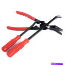 trim panel 3PCSカードアトリムリベットクリッププライヤーファスナーパネルリムーバープーラーツール 3pcs Car Door Trim Rivets Clips Pliers Fastener Panel Remover Puller Tool