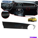 trim panel V{[J}p1{̖{̃J[{t@Co[Z^[R\[_bV{[hJo[ 1x Genuine Carbon Fiber Copilot Center Console Dashboard Cover For Chevy Camaro