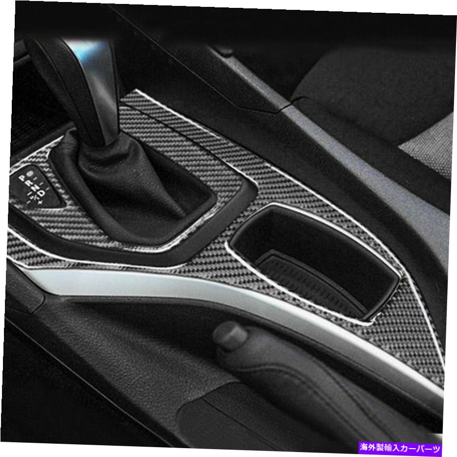 trim panel 2010-2015 BMW X1 E84のリアルカーボンファイバーカーシフトパネルカバーカバーカバーカバートリム Real Carbon Fiber Car Gear Shift Panel Cover Trim For 2010-2015 BMW X1 E84