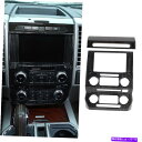 trim panel フォードF150ブラックウッドグレインアクセサリーのセントラルナビゲーションパネルベゼルカバー Central Navigation Panel Bezel Cover For Ford F150 Black Wood Grain Accessories