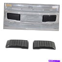 trim panel フロントバンパーコーナーカバーフォードF150 2015-2020アクセサリー用のトリムベゼルカーボン Front Bumper Corner Cover Trim Bezel Carbon For Ford F150 2015-2020 Accessories