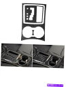 trim panel 3PCSカーボンファイバーギアシフトパネルトリムカバーChrysler 300 2008-2010のタイプA 3Pcs Carbon Fi...