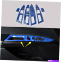 trim panel フォードフュージョンモンデオ13-20カーボンファイバー内側ウィンドウスイッチパネルフレームトリム用 For Ford Fusion Mondeo 13-20 Carbon fiber Inner Window Switch Panel Frame Trim(2)