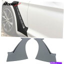 trim panel フィット15-21フォードマスタングGT350スタイルフロントサイドフェンダースクープトリム未塗装PP Fits 15-21 Ford Mustang GT350 Style Front Side Fender Scoops Trim Unpainted PP