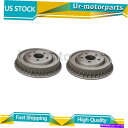 Brake Drum （2）リアブレーキドラムC-Tekフィットシボレーキャバリエ1996-2002 (2) Rear Brake Drum C-Tek Fits Chevrolet Cavalier 1996-2002