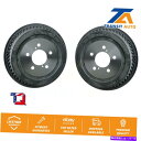 Brake Drum ダッジグランドキャラバンクライスラータウン&カントリーボイジャー用リアブレーキドラムペア Rear Brake Drums Pair Fo...