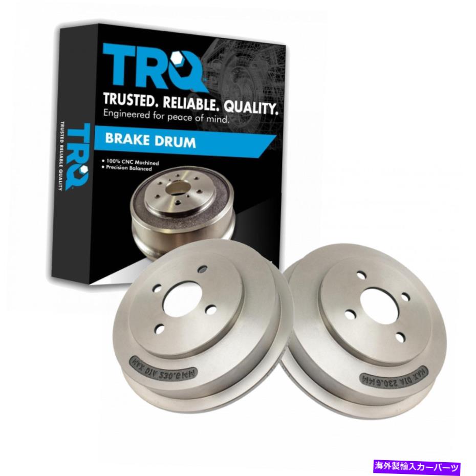 Brake Drum シボレーコバルトポンティアックG5用のリアブレーキドラムペア Rear Brake Drum Pair for Chevy Cobalt Pontiac G5