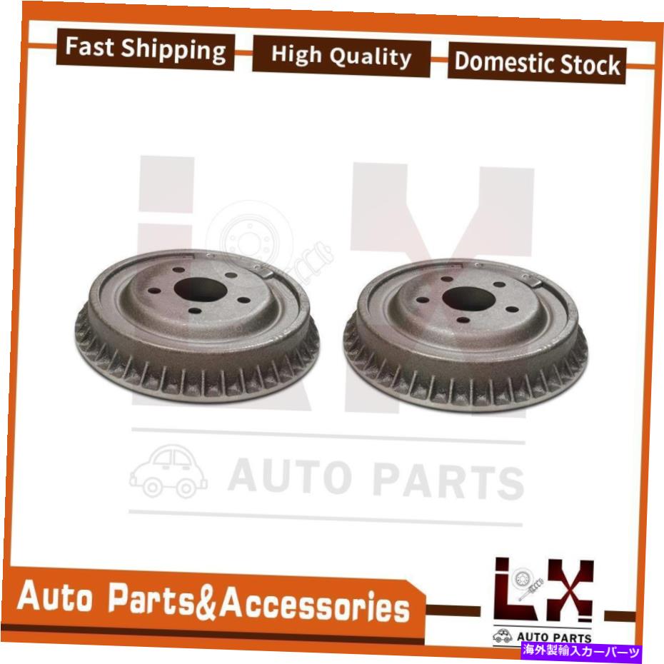 Brake Drum 2PCS C-TEKブレーキドラムリアフィットトラッカーシボレー2000-2008 2PCS C-Tek Brake Drum Rear Fits Tracker Chevrolet 2000-2008