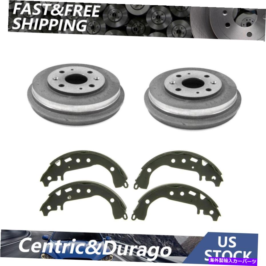 Brake Drum 3xリアブレーキシューズドラムCEDUフィット93-96フォードエスコート高パフォーマンス_SK 3X Rear Brake Shoes Drums CEDU fits 93-96 Ford Escort High Performance_SK