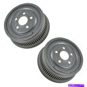 Brake Drum ダッジグランドキャラバンボイジャー用のリアブレーキドラムペアセット Rear Brake Drum Pair Set for Dodge Grand Caravan Voyager