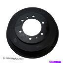Brake Drum ブレーキドラムリアベック/アーーンリー083-2711フィット97-04三菱モンテロスポーツ Brake Drum Rear Beck/Arnley 083-2711 fits 97-04 Mitsubishi Montero Sport