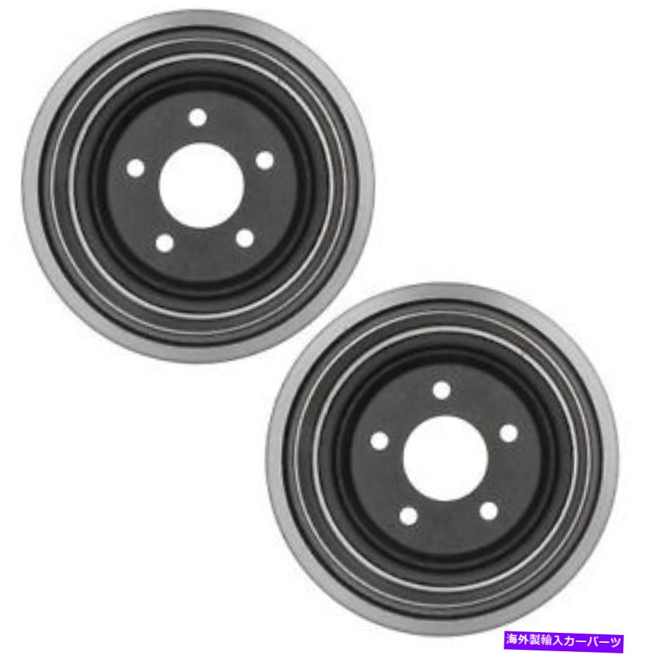 Brake Drum シボレーセレブリティポンティアック6000ワゴン用の2つのリアブレーキドラムAcdelcoのペアセット Pair Set of 2 Rear Brake Drums ACDelco For Chevy Celebrity Pontiac 6000 Wagon