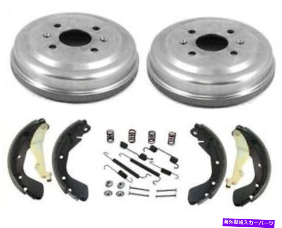 Brake Drum シボレーのためのリアドラムブレーキシューズスプリングキットポンティアックG3 07-11用 Rear Drums Brake Shoes Spring Kit for Chevrolet Aveo Aveo5 for Pontiac G3 07-11