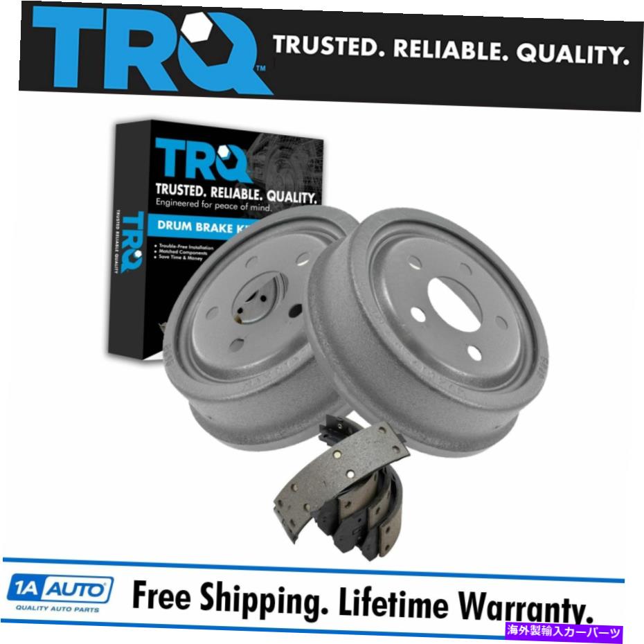 Brake Drum Buick Chevy Oldsmobileポンティアック用のTRQリアブレーキドラム＆シューズキットセット TRQ Rear Brake Drums & Shoes Kit Set for Buick Chevy Oldsmobile Pontiac