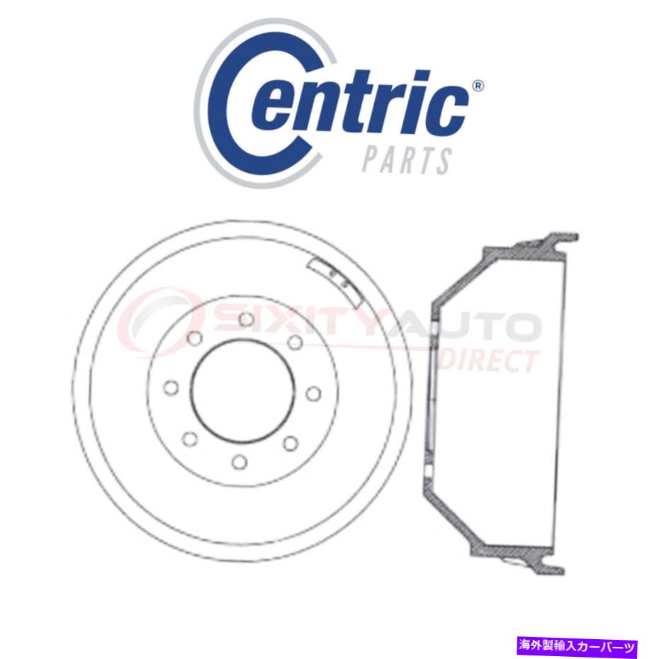 Brake Drum 1994年から1999年のシボレーC1500郊外5.7L 6.5L V8 mmの中心C-Tekブレーキドラム Centric C-TEK Brake Drum for 1994-1999 Chevrolet C1500 Suburban 5.7L 6.5L V8 mm