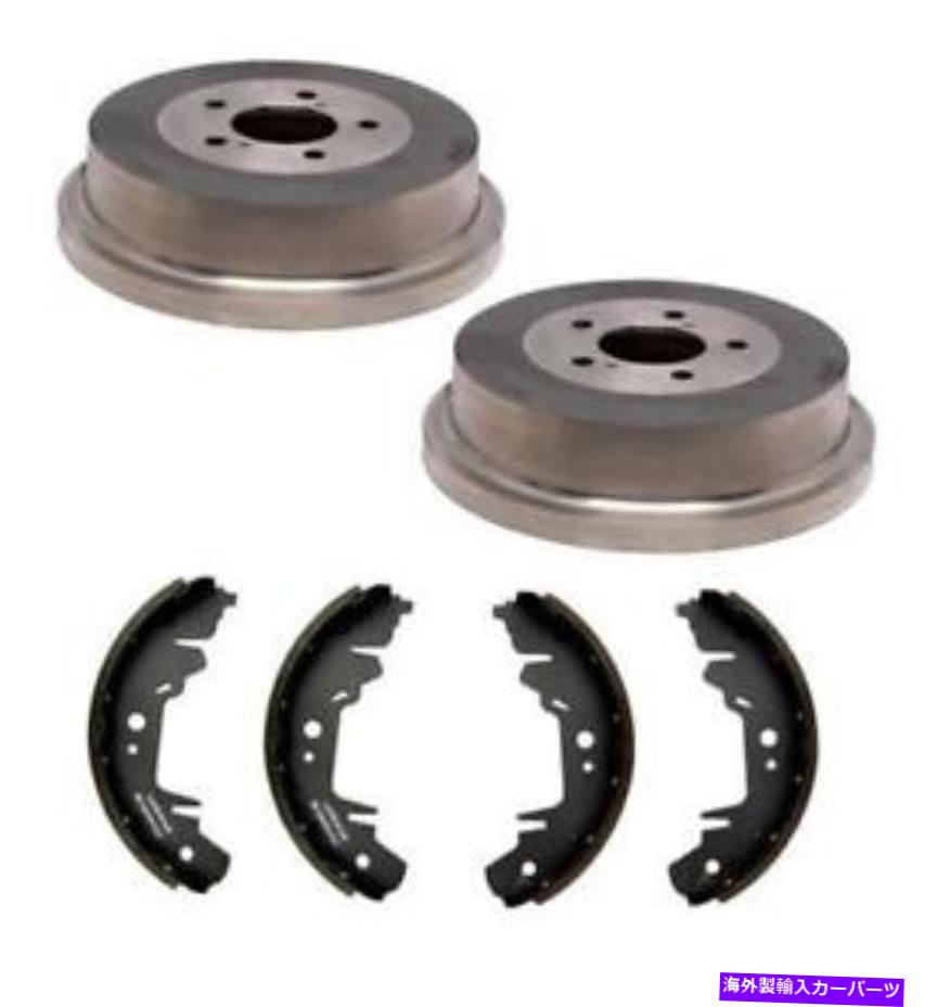 Brake Drum 2000-2007 Voyager Town＆Country Caravan（2）ブレーキドラム＆シューズ Fits 2000-2007 Voyager Town & Country Caravan (2) Brake Drums & Shoes
