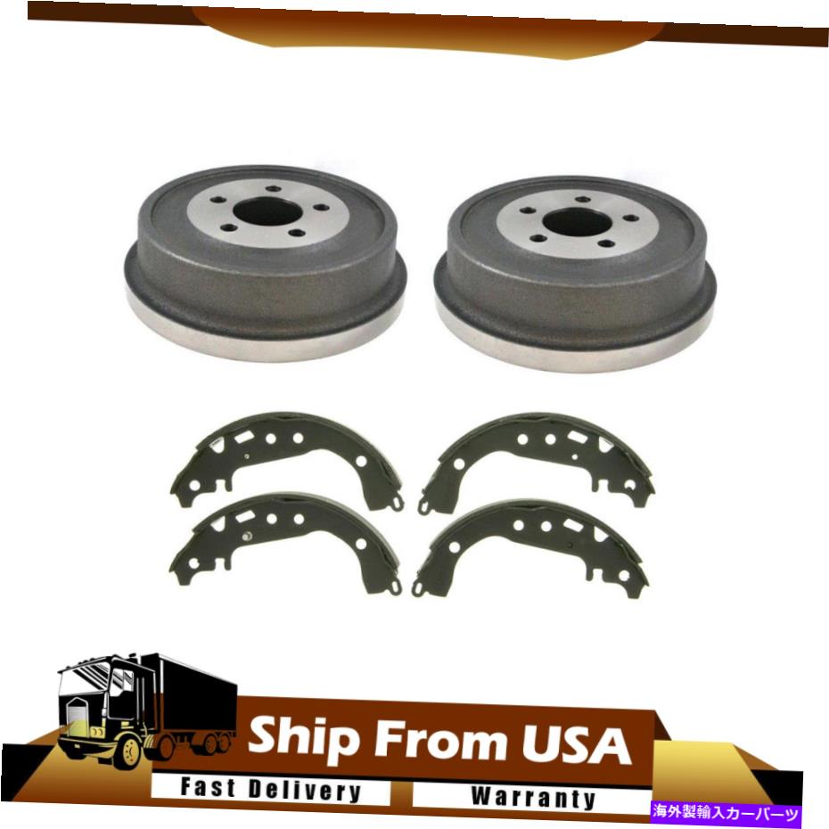 Brake Drum 2x Centric Dura Go Brake Drum 1x Brake Shoe Rear Fits Jeep Liberty_wt 2X Centric Dura go Brake Drum 1x Brake Shoe Rear fits Jeep Liberty_WT
