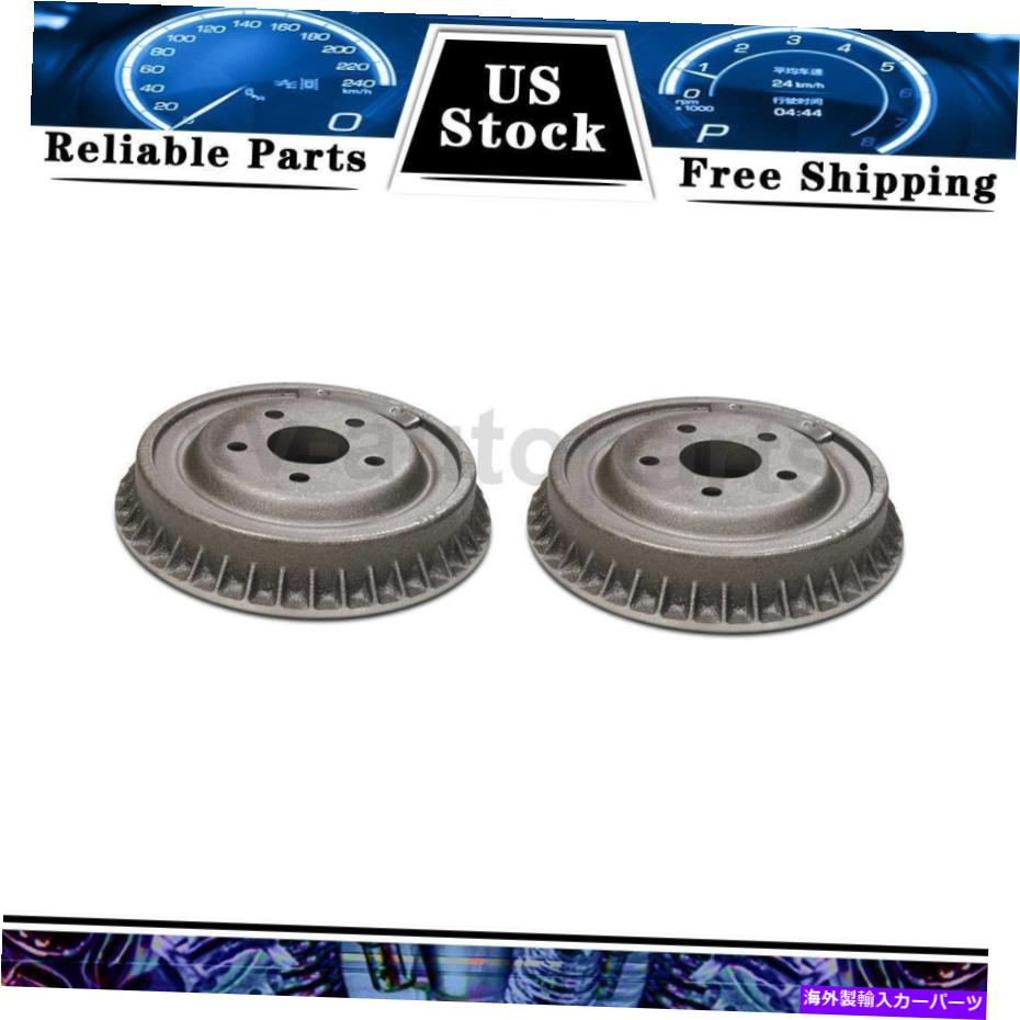 Brake Drum 1987年から1991年のフォードE-250エコノリンのリアブレーキドラムC-TEK 2PCS Rear Brake Drum C-Tek 2PCS For 1987-1991 Ford E-250 Econoline