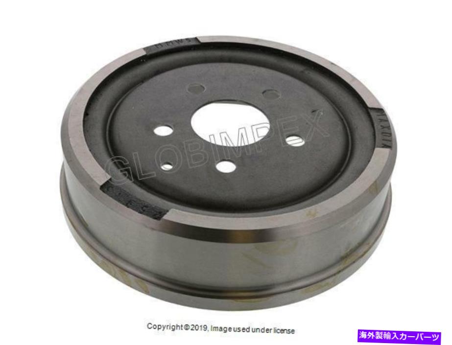 Brake Drum VW Vanagon（1980-1991）ブレーキドラムリアの左または右（1）ATE + 1年保証 VW VANAGON (1980-1991) Brake Drum REAR LEFT or RIGHT (1) ATE + 1 YEAR WARRANTY【並行輸入品】