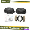 Brake Drum 2001年から2003年のダッジグランドキャラバンのリアキットブレーキドラム&ブレーキシューズハードウェア Rear Kit Brake ...