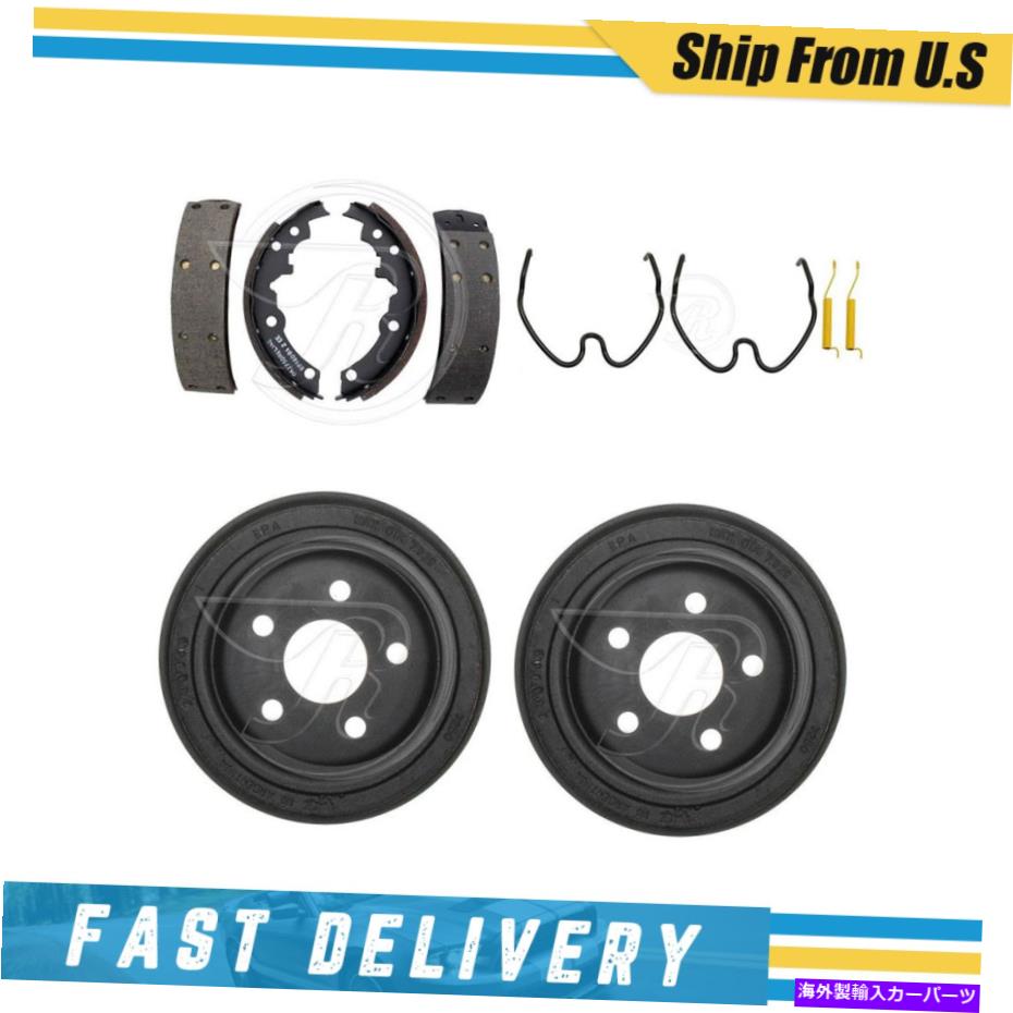 Brake Drum ポンティアックサンファイア用のリアドラムブレーキシューズ＆ハードウェアスプリングキット1996-1998 Rear Drums Brake Shoes & Hardware Spring Kit for Pontiac Sunfire 1996-1998