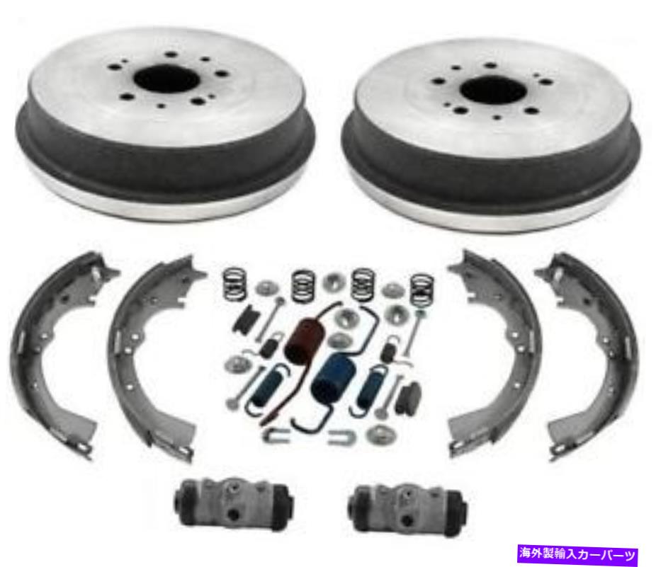 Brake Drum トヨタタコマのブレーキドラムとシューズ97-04 5ラグ後輪駆動 Brake Drums & Shoes for Toyota Tacoma 97-04 5 Lugs Rear Wheel Drive