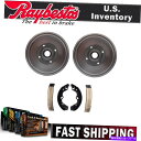 Brake Drum Ford Aspire 1996 1995 1994リアキットブレーキドラム＆ブレーキシューズ-RayBestos For Ford Aspire 1996 1995 1994 Rear Kit Brake Drums & Brake Shoes - Raybestos