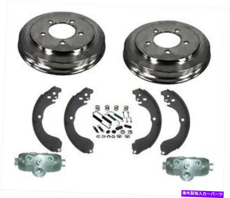 Brake Drum リアドラムブレーキシューズスプリングキットホイールシリンダージープコンパス6PCキット08-16 Rear Drums Brake Shoes Spring Kit Wheel Cylinder for Jeep Compass 6pc Kit 08-16