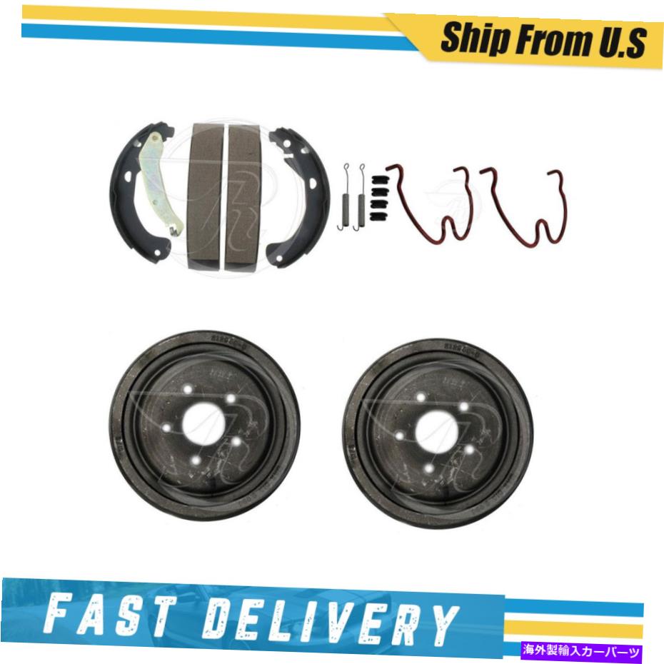 Brake Drum 2003年から2005年のポンティアックサンファイアのリアドラムブレーキシューズ＆ハードウェアスプリングキット Rear Drums Brake Shoes & Hardware Spring Kit for 2003-2005 Pontiac Sunfire