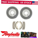 Brake Drum 2004年から2006年のダッジグランドキャラバンのリアキットブレーキドラム&ブレーキシューズ - レイベスト Rear Kit Brak...