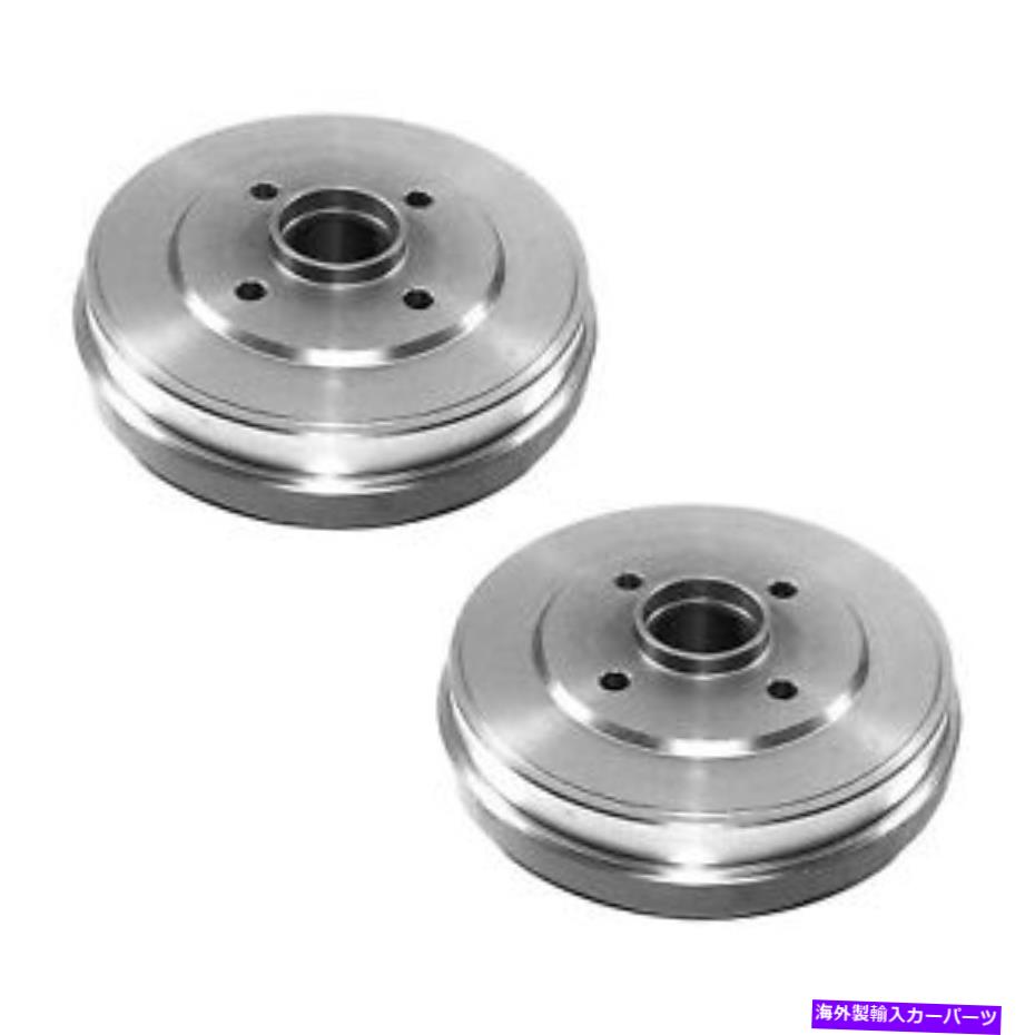 Brake Drum 日産用の2つのリアブレーキドラム203mmの本物のペアセット Genuine Pair Set Of 2 Rear Brake Drums 203mm For Nissan Versa Versa Note
