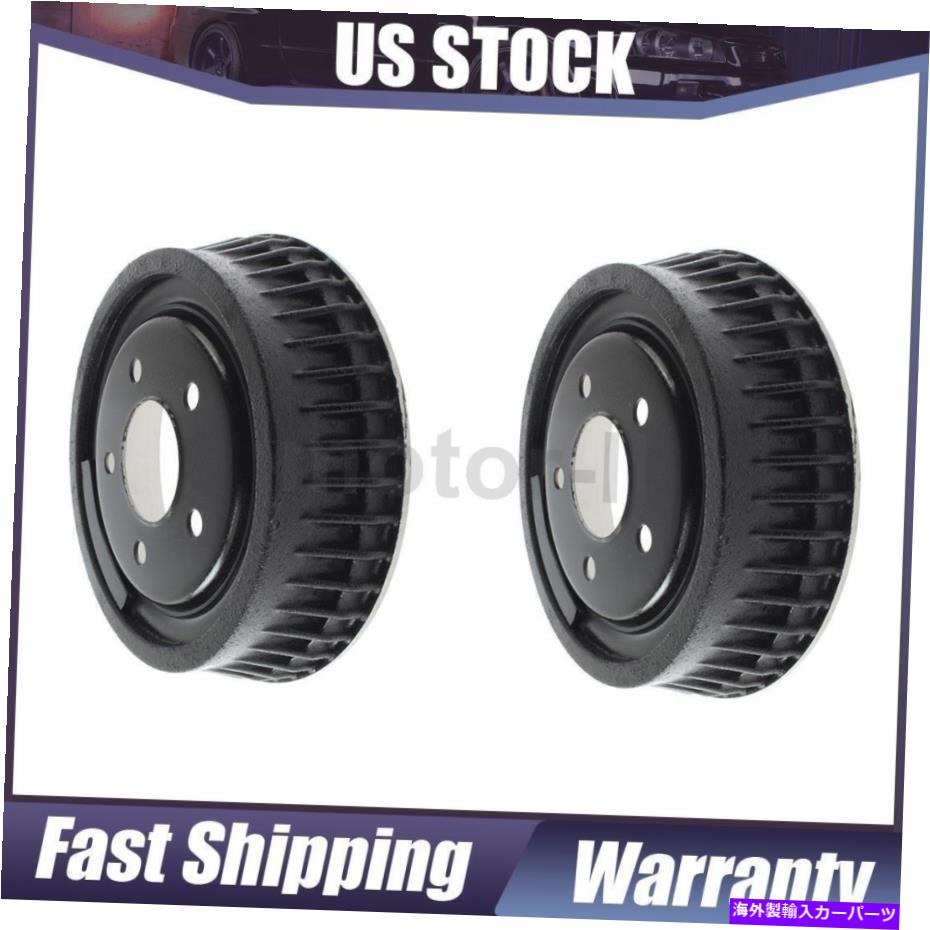 Brake Drum 1984年から2005年のシボレーの中心部の2xリアブレーキドラム Centric Parts 2X Rear Brake Drum For 1984-2005 Chevrolet