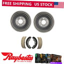 Brake Drum 1996-1999 2000 Dodge Grand Caravanのリアキットブレーキドラム&ブレーキシューズ Rear Kit Bra...