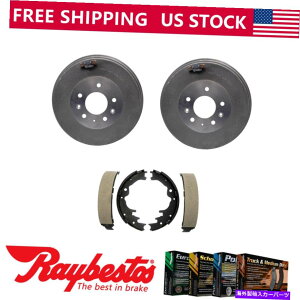 Brake Drum リアキットブレーキドラム＆ブレーキシューズフィット1989-1997マツダMPV -RayBestos Rear Kit Brake Drums & Brake Shoes Fits 1989-1997 Mazda MPV - Raybestos