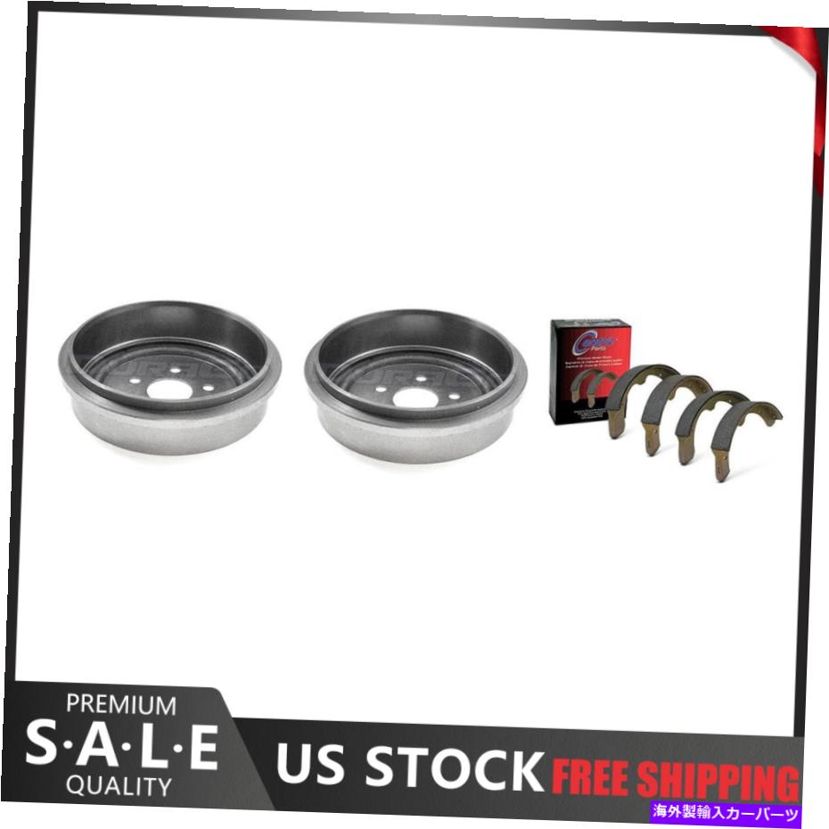 Brake Drum 2003-2004シボレーキャバリエリアキットブレーキドラム＆ブレーキシューズ Fits 2003-2004 Chevrolet Cavalier Rear Kit Brake Drums & Brake Shoes