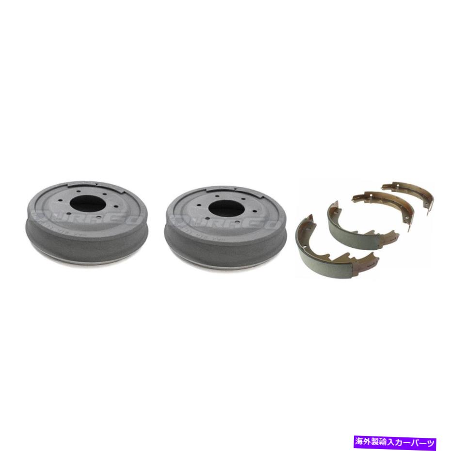 Brake Drum 1963-1964シボレーC10ピックアップフロントキットブレーキドラム＆ブレーキシューズ Fits 1963-1964 Chevrolet C10 Pickup Front Kit Brake Drums & Brake Shoes