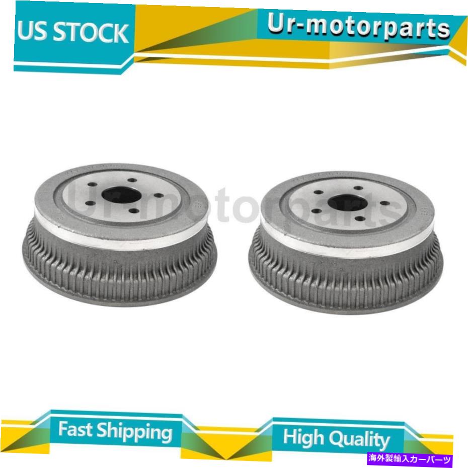 Brake Drum （2）フロントブレーキドラムデュラゴフィットフォードカントリースクワイア1969-1970 (2) Front Brake Drum DuraGo Fits Ford Country Squire 1969-1970