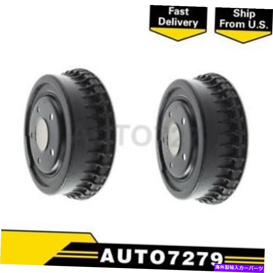Brake Drum 中心部のリア2PCSシボレーカマロカプリス用ブレーキドラム Centric Parts Rear 2PCS Brake Drum For Chevrolet Camaro Caprice
