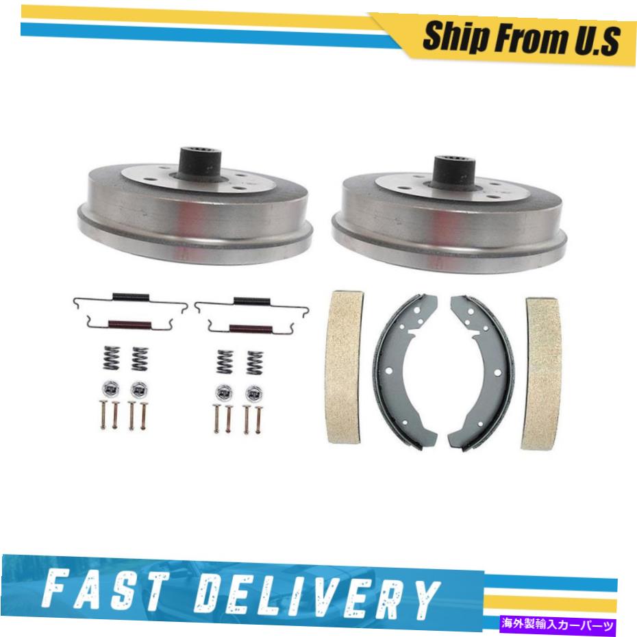 Brake Drum フォルクスワーゲンビートルのためのリアドラムブレーキシューズ＆ハードウェアスプリングキット1968-1977 Rear Drums Brake Shoes & Hardware Spring Kit for Volkswagen Beetle 1968-1977【並行輸入品】